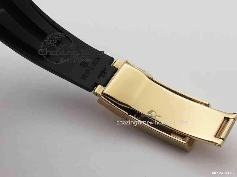 0417 RelaxedFit Daytona 116515 Noob 1:1 Best Edition Rose Gold Dial On Black Rubber Strap A7750(Free Extra Strap) 3740